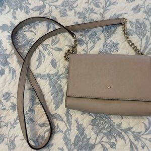 Kate Spade ♠️ Crossbody Bag with Gold Chain Strap ♠️